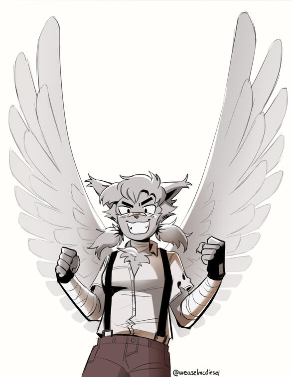 Character belongs to @monggay on Artfight