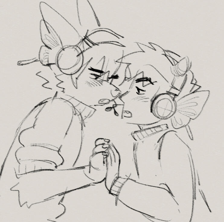 Left character owned by me