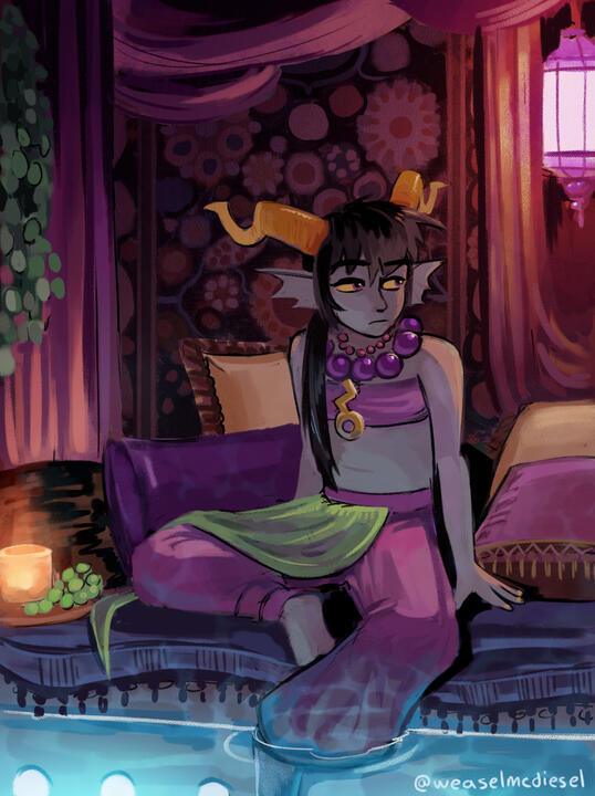 Character belongs to @Elajaculator on Artfight